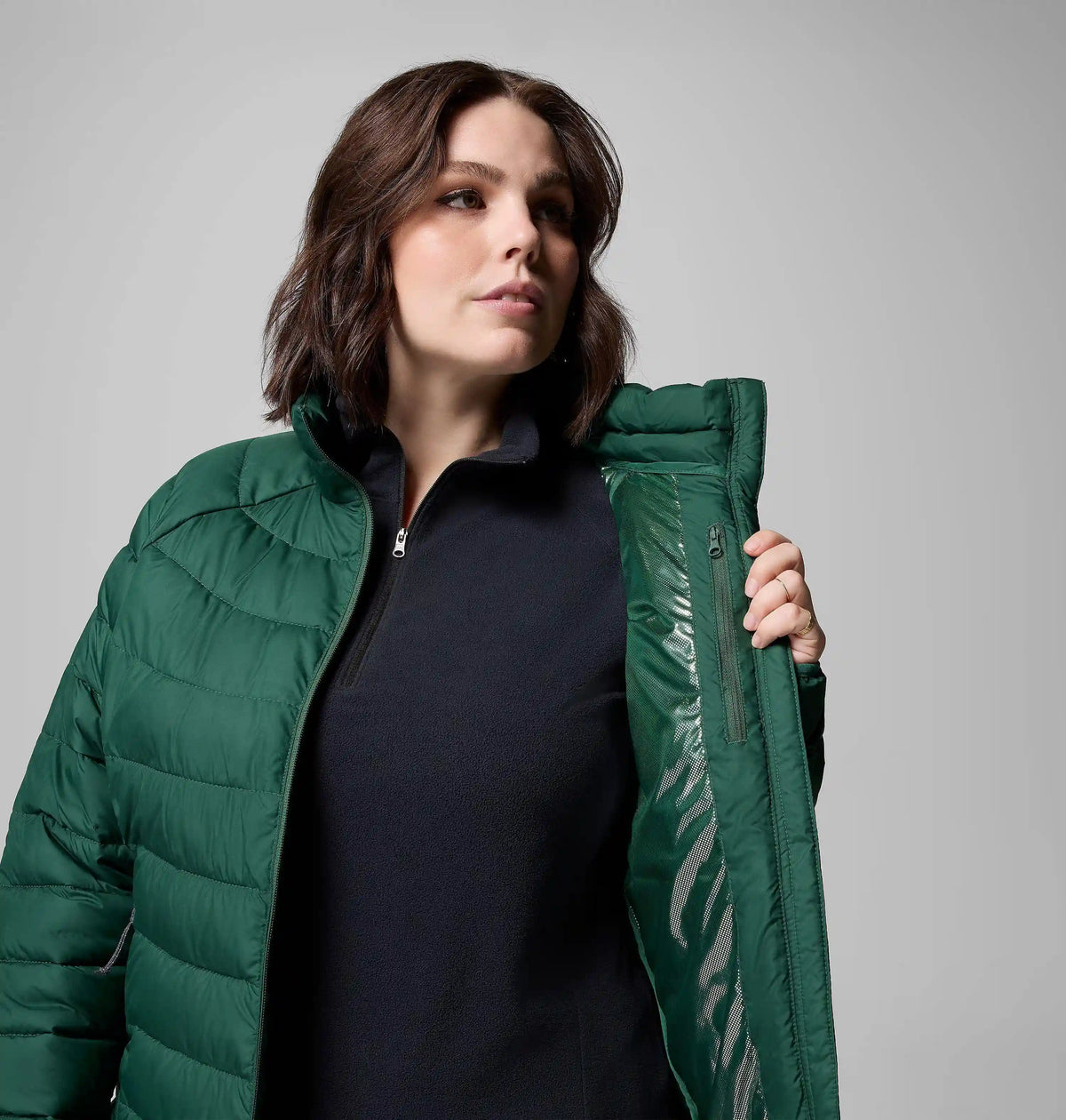 Women's Powder Lite II Full Zip Jacket - Plus Size