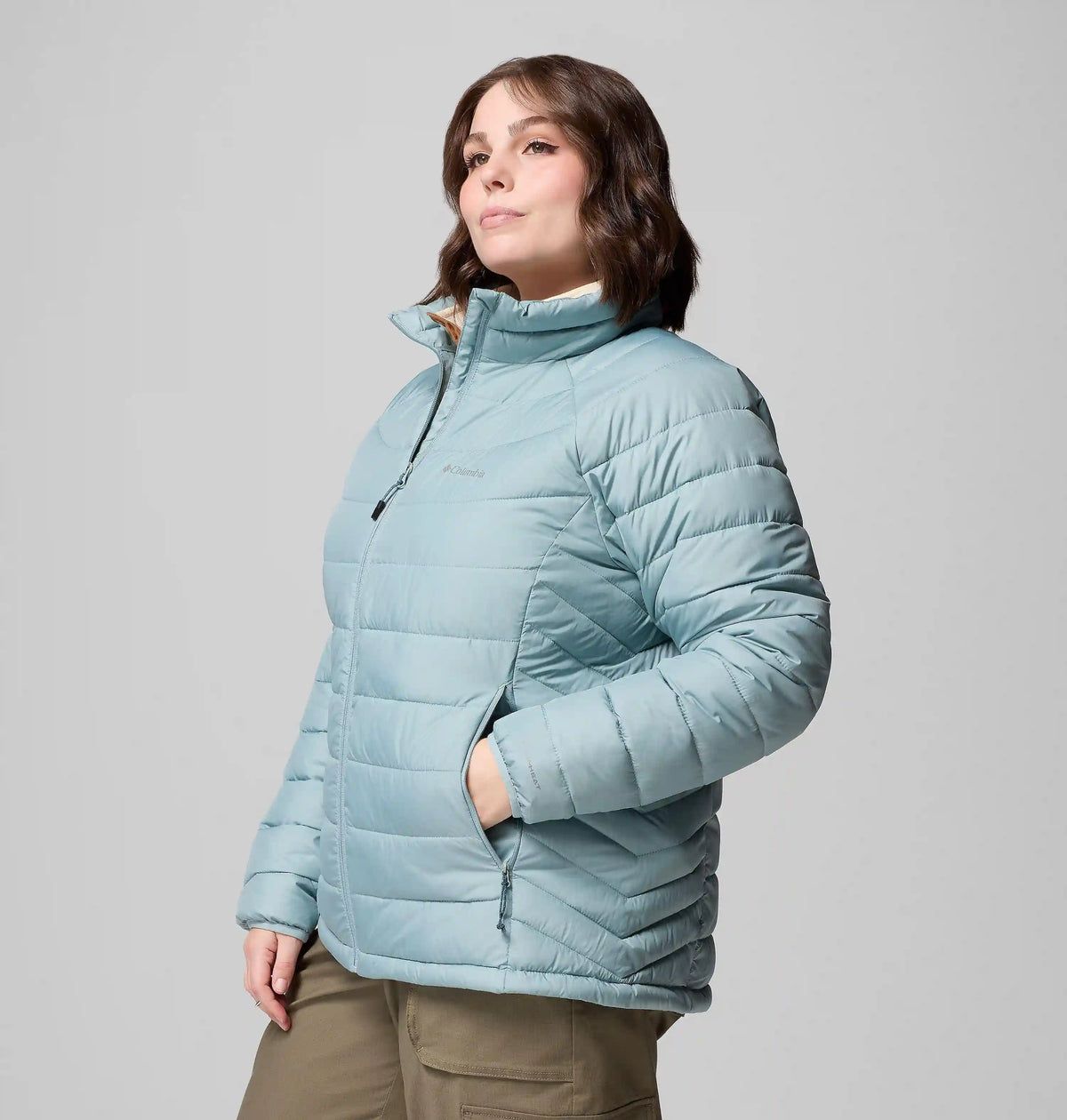 Women's Powder Lite II Full Zip Jacket - Plus Size