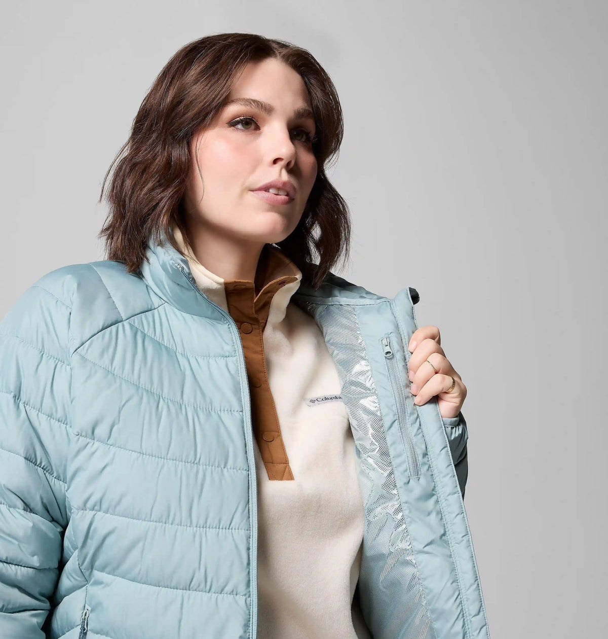 Women's Powder Lite II Full Zip Jacket - Plus Size