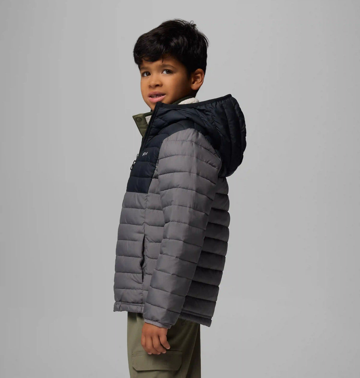 Boys' Powder Lite II Hooded Jacket