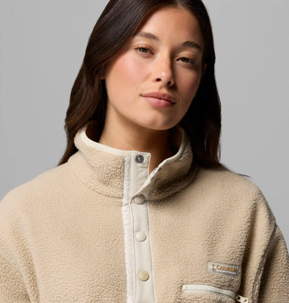 Women's Helvetia II Cropped Half Snap Fleece Pullover