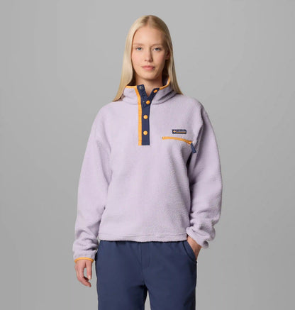 Women's Helvetia II Cropped Half Snap Fleece Pullover