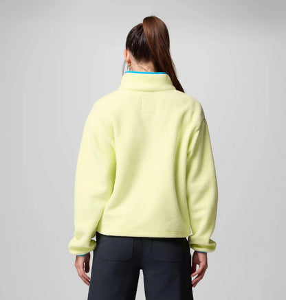 Women's Helvetia II Cropped Half Snap Fleece Pullover