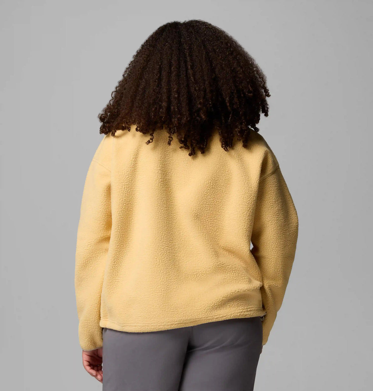 Women's Helvetia II Cropped Half Snap Fleece Pullover - Plus Size