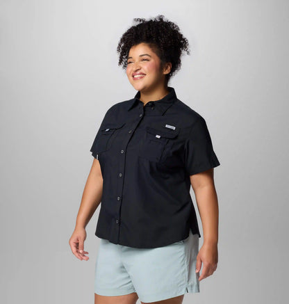 Women's PFG Bahama Short Sleeve Shirt - Plus Size