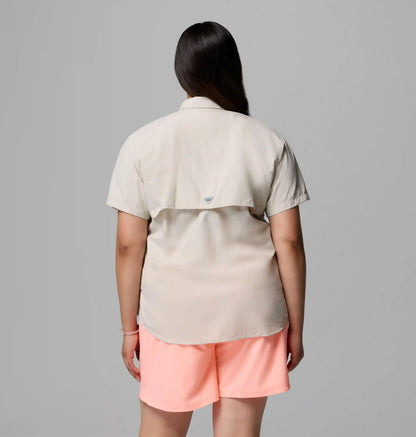 Women's PFG Bahama Short Sleeve Shirt - Plus Size