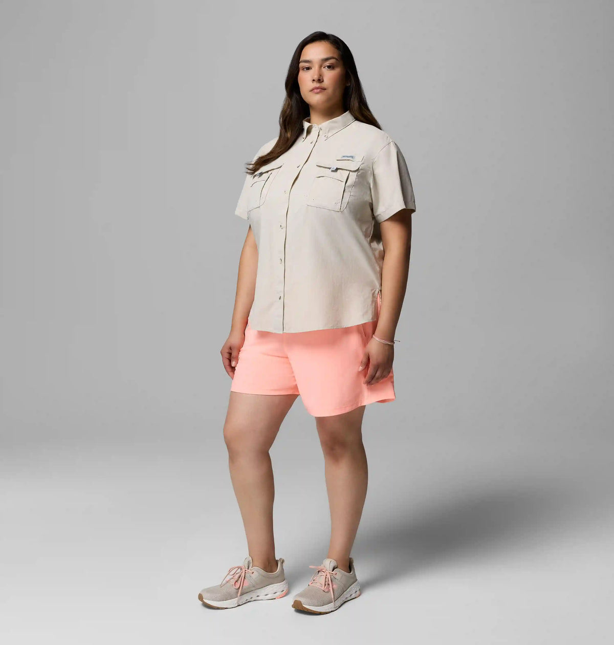 Women's PFG Bahama Short Sleeve Shirt - Plus Size
