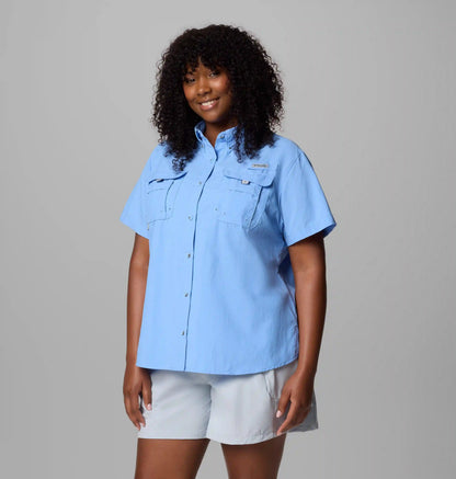 Women's PFG Bahama Short Sleeve Shirt - Plus Size
