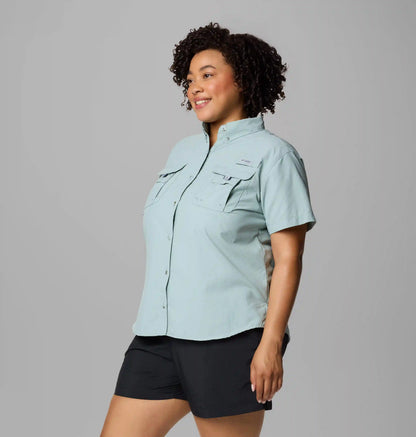Women's PFG Bahama Short Sleeve Shirt - Plus Size