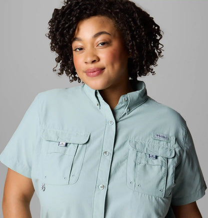 Women's PFG Bahama Short Sleeve Shirt - Plus Size
