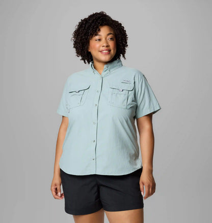 Women's PFG Bahama Short Sleeve Shirt - Plus Size