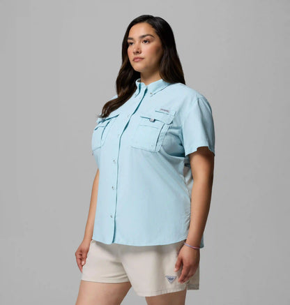 Women's PFG Bahama Short Sleeve Shirt - Plus Size