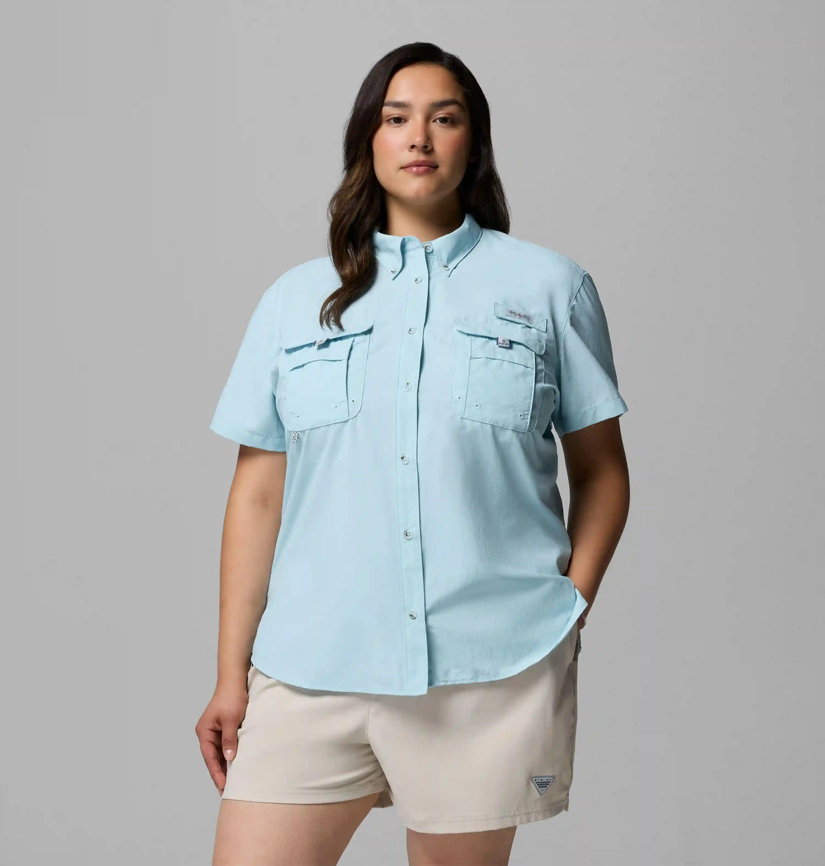 Women's PFG Bahama Short Sleeve Shirt - Plus Size