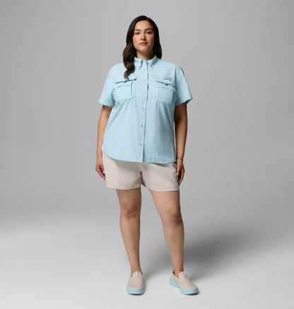 Women's PFG Bahama Short Sleeve Shirt - Plus Size