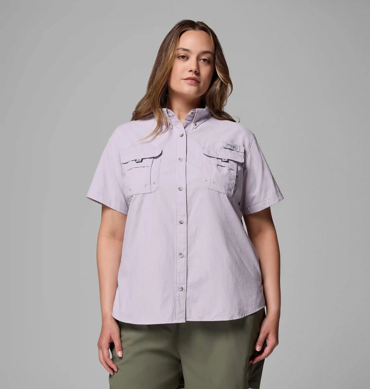 Women's PFG Bahama Short Sleeve Shirt - Plus Size