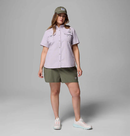 Women's PFG Bahama Short Sleeve Shirt - Plus Size