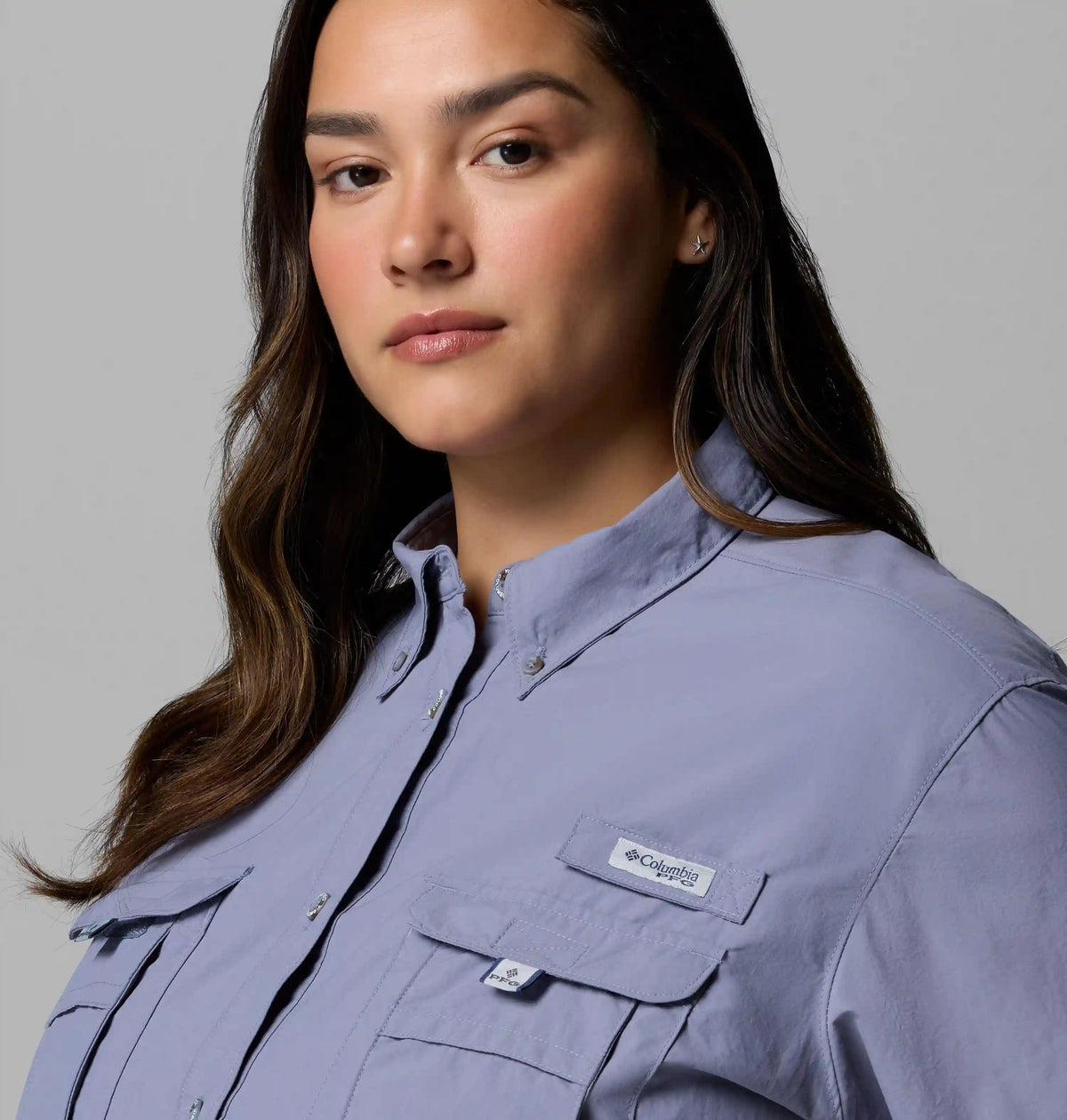 Women's PFG Bahama Short Sleeve Shirt - Plus Size