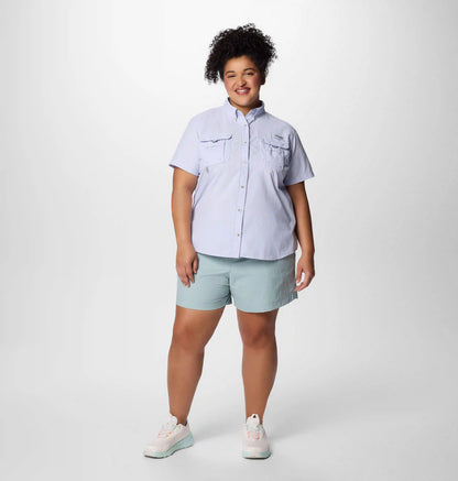 Women's PFG Bahama Short Sleeve Shirt - Plus Size