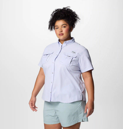 Women's PFG Bahama Short Sleeve Shirt - Plus Size