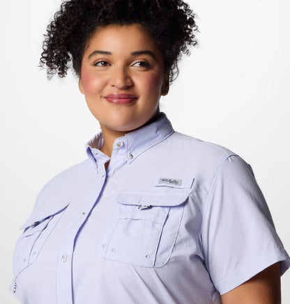 Women's PFG Bahama Short Sleeve Shirt - Plus Size