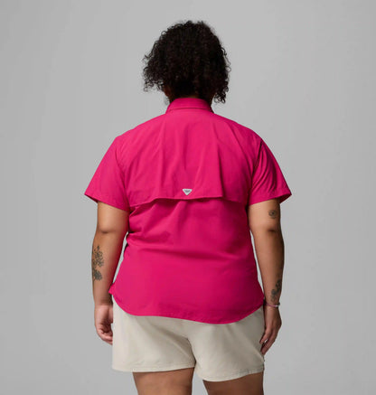 Women's PFG Bahama Short Sleeve Shirt - Plus Size