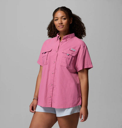 Women's PFG Bahama Short Sleeve Shirt - Plus Size