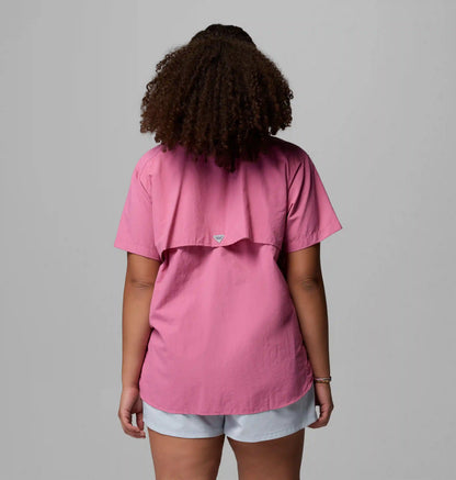 Women's PFG Bahama Short Sleeve Shirt - Plus Size