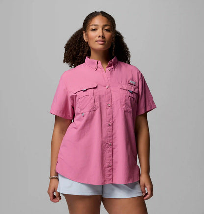 Women's PFG Bahama Short Sleeve Shirt - Plus Size