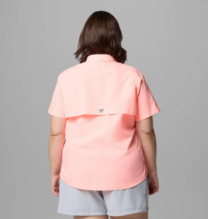 Women's PFG Bahama Short Sleeve Shirt - Plus Size
