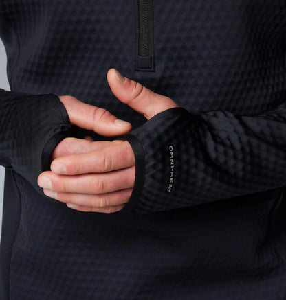 Men's Crystal Leaf Omni-Heat Helix Half Zip Pullover