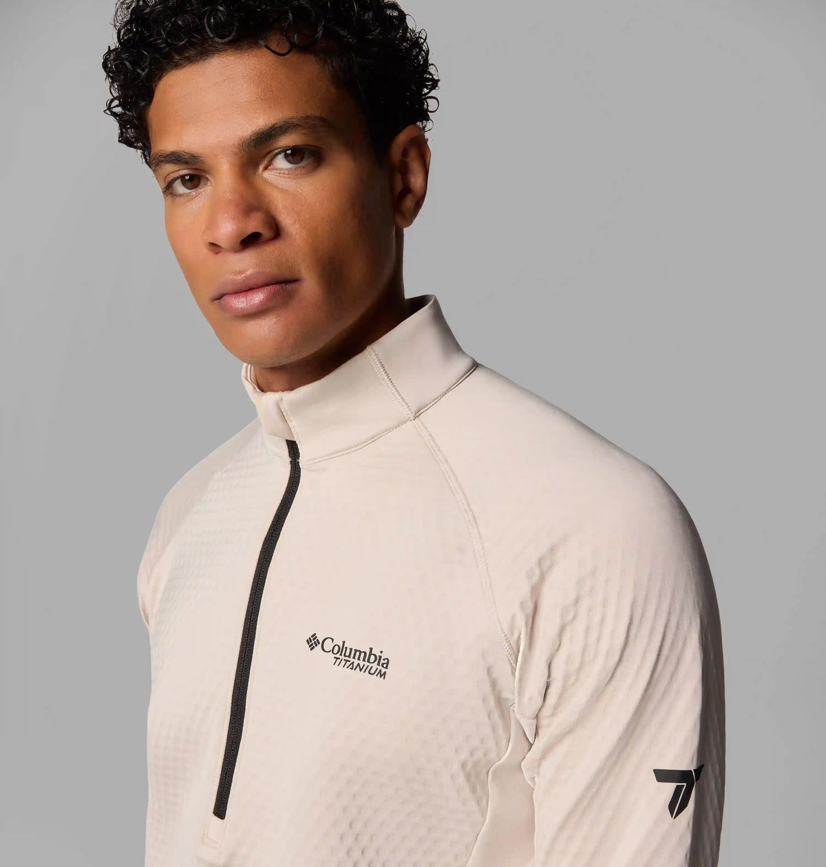 Men's Crystal Leaf Omni-Heat Helix Half Zip Pullover