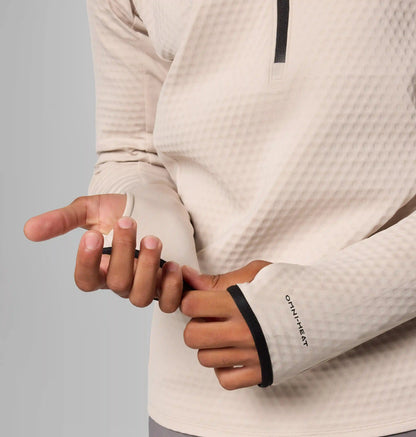 Men's Crystal Leaf Omni-Heat Helix Half Zip Pullover