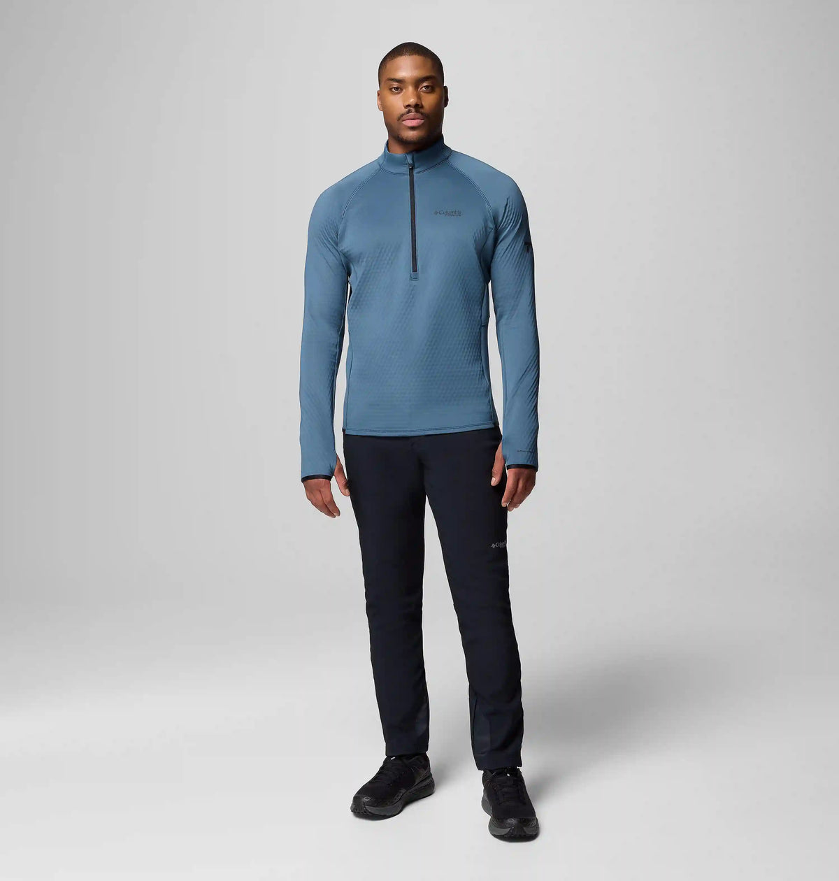 Men's Crystal Leaf Omni-Heat Helix Half Zip Pullover