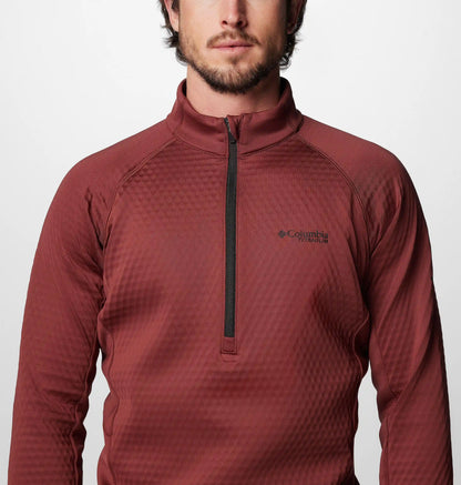 Men's Crystal Leaf Omni-Heat Helix Half Zip Pullover
