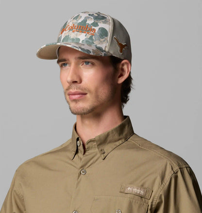 Collegiate PHG Camo Mesh Ball Cap - Texas