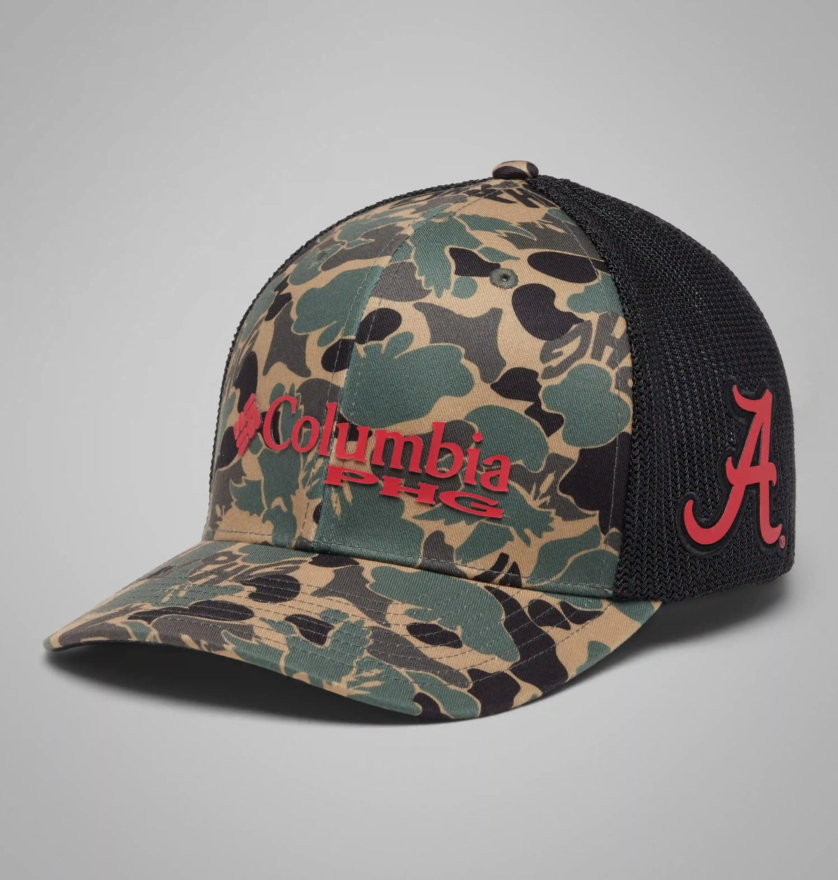 Collegiate PHG Camo Mesh Ball Cap - Alabama