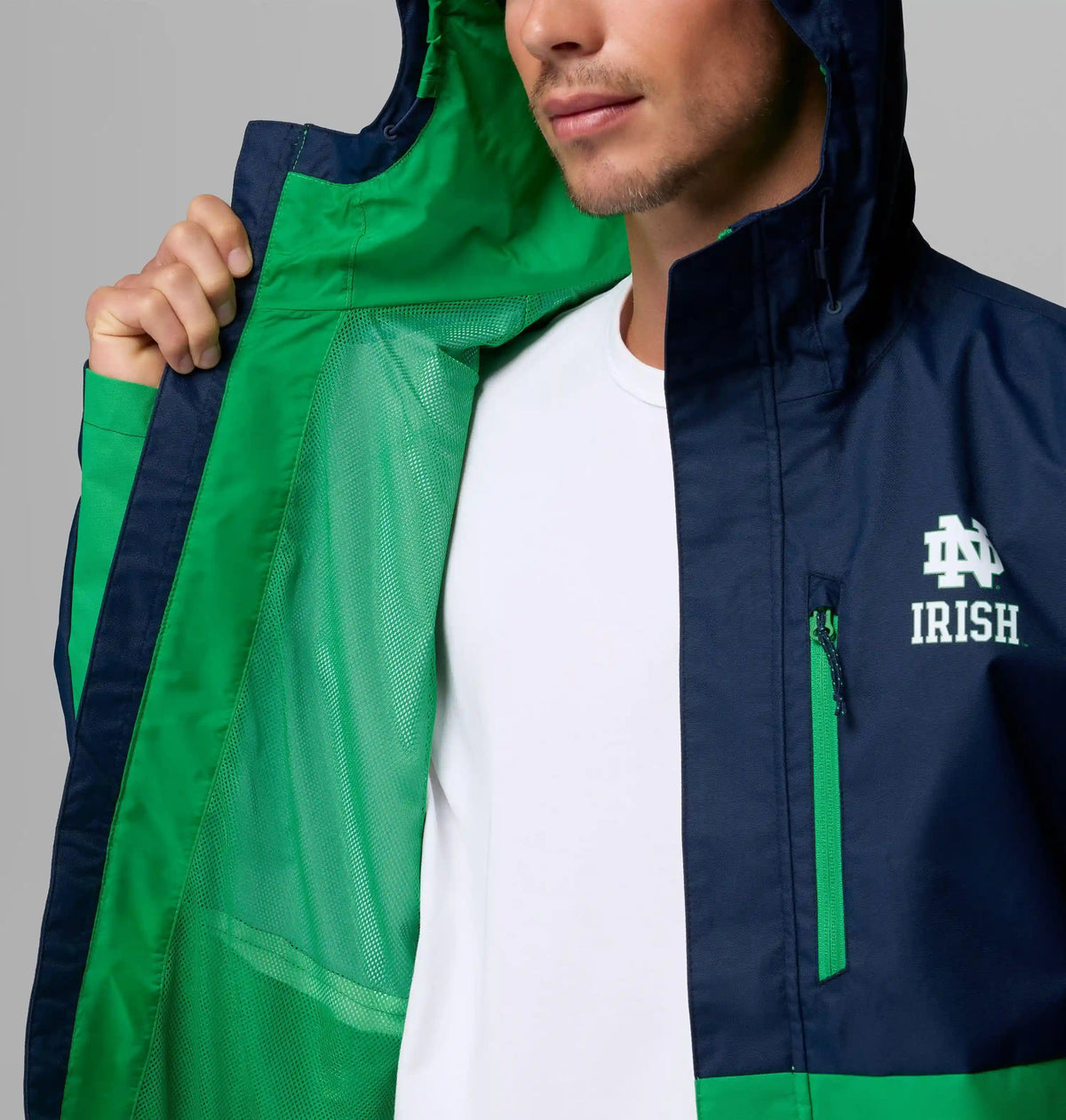 Men's Collegiate Field Bound Jacket - Notre Dame