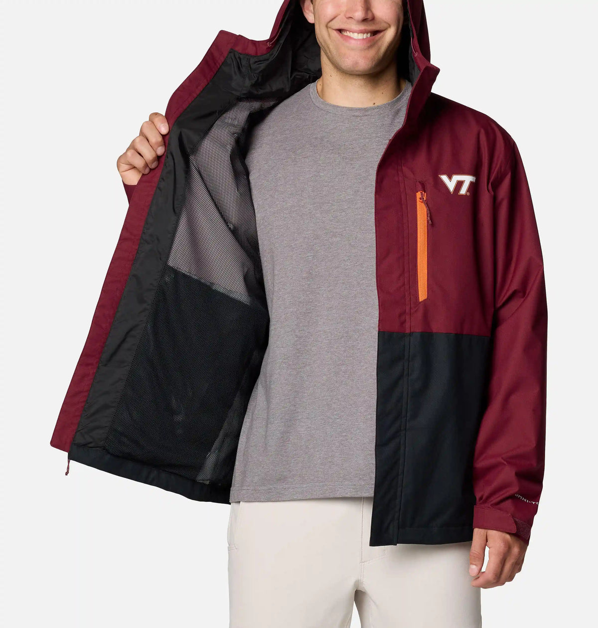 Men's Collegiate Field Bound Jacket - Virginia Tech
