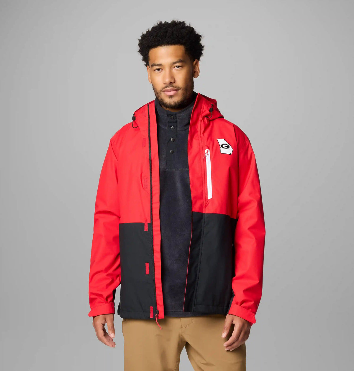 Men's Collegiate Field Bound Jacket - Georgia