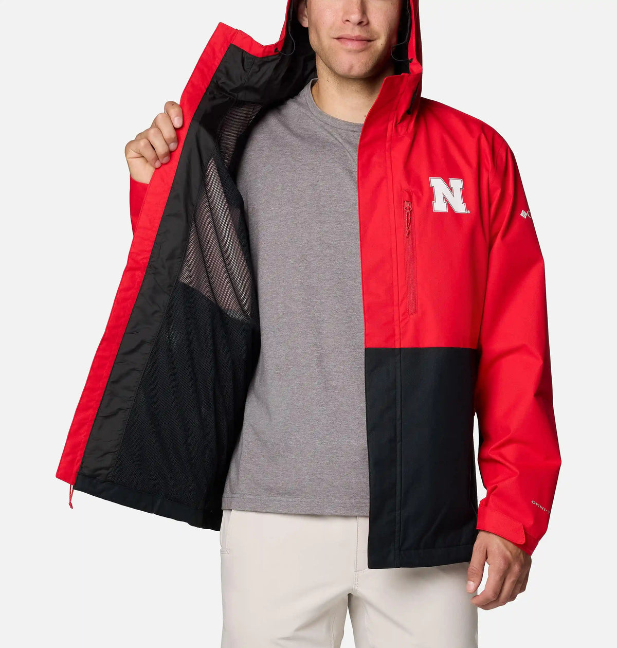 Men's Collegiate Field Bound Jacket - Nebraska