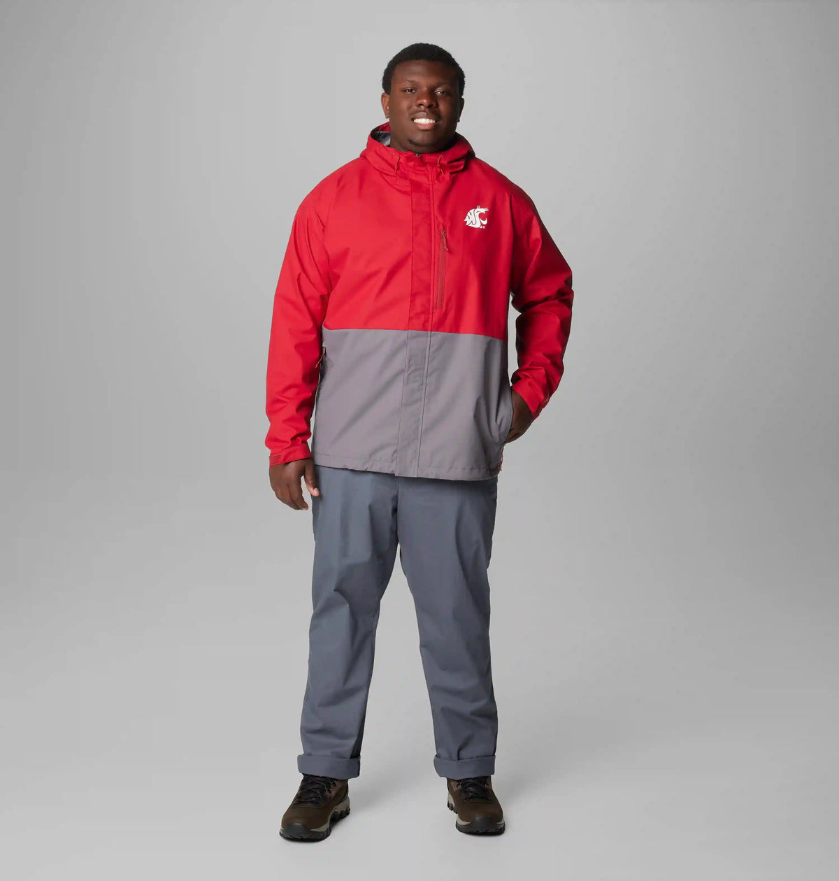 Men's Collegiate Field Bound Jacket - Washington State - Big