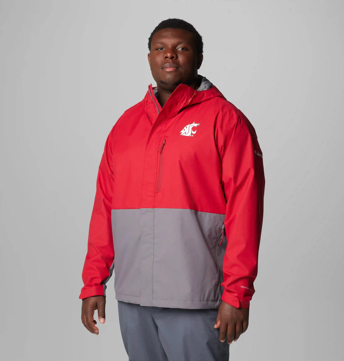 Men's Collegiate Field Bound Jacket - Washington State - Big