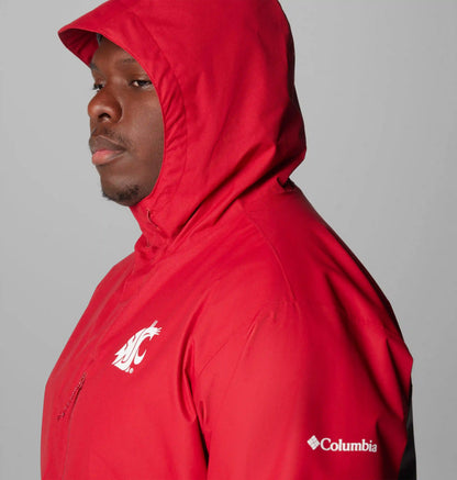 Men's Collegiate Field Bound Jacket - Washington State - Big