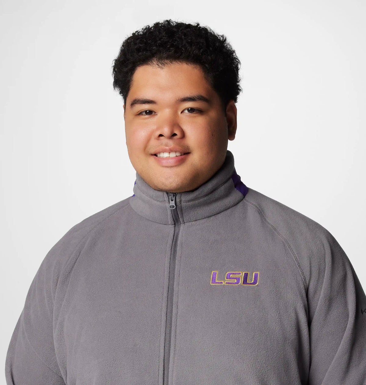Men's Collegiate Flanker IV Fleece Jacket - Big - LSU