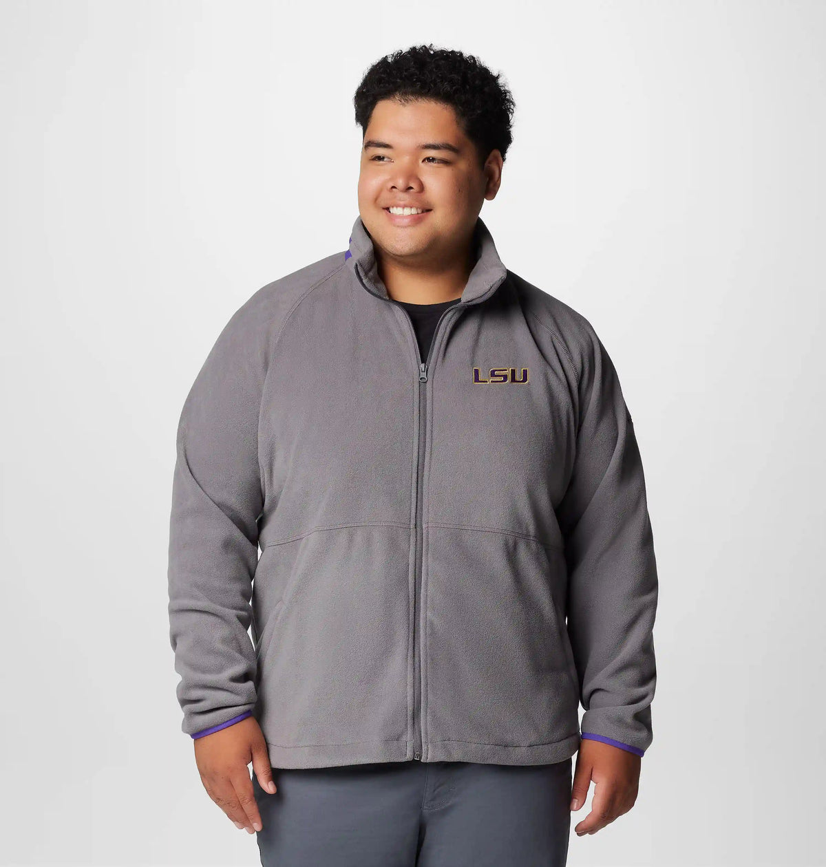 Men's Collegiate Flanker IV Fleece Jacket - Big - LSU