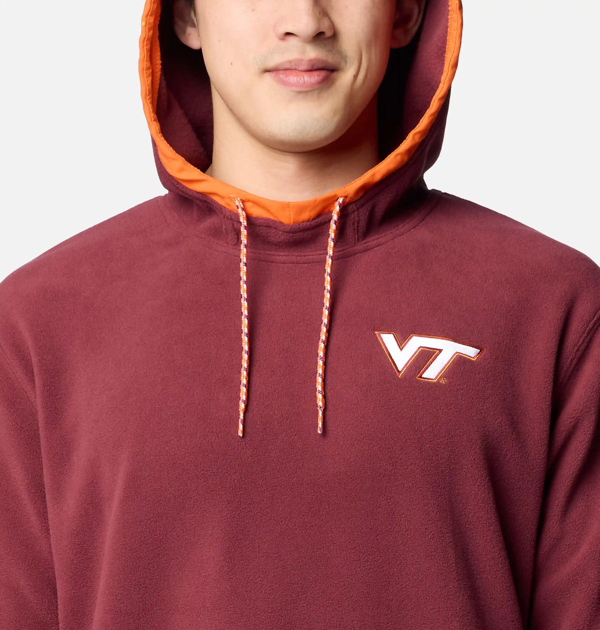 Men's Collegiate Flanker Fleece Hoodie - Virginia Tech