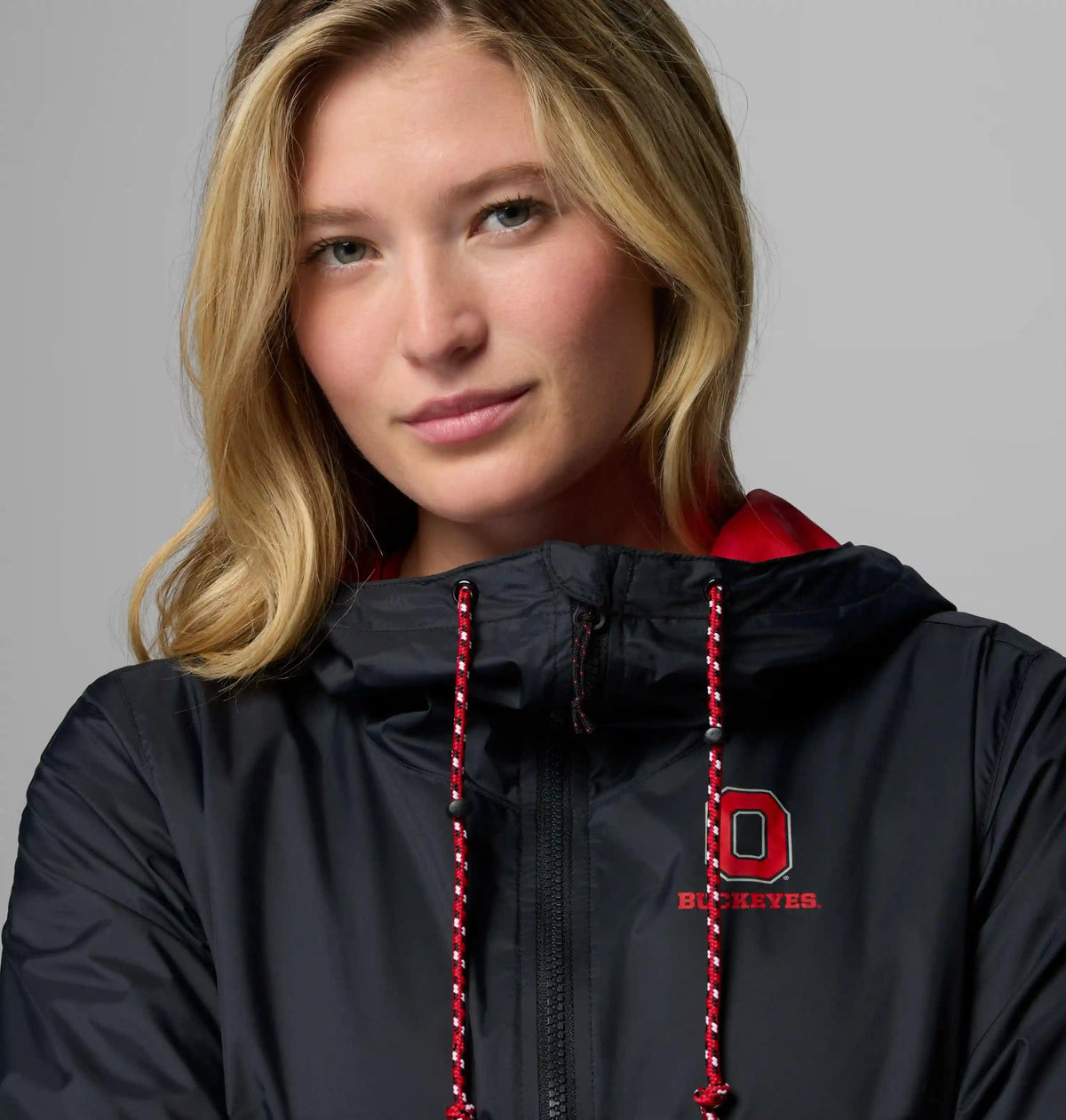Women's Collegiate Lily Park Rain Jacket - Ohio State