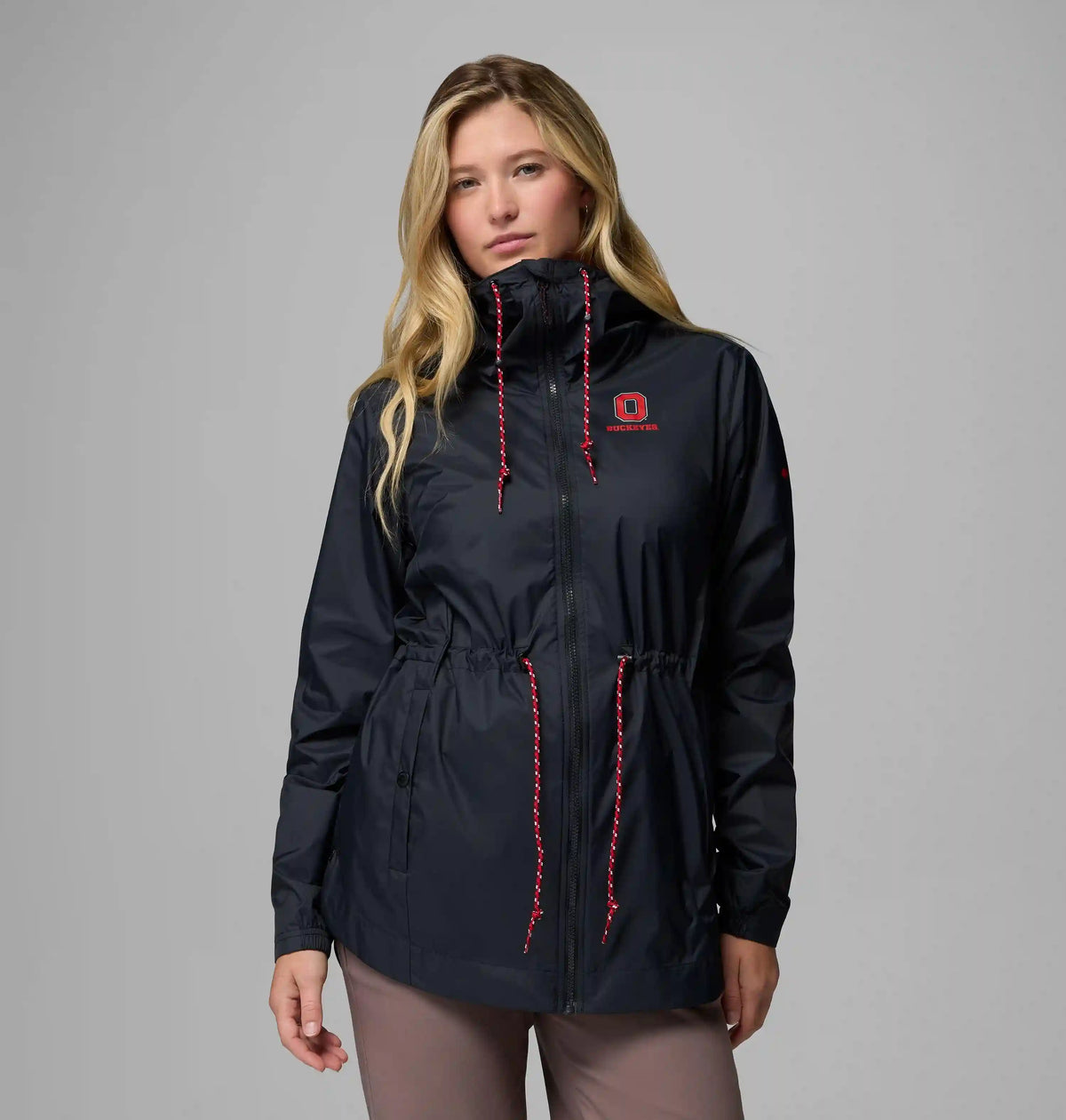 Women's Collegiate Lily Park Rain Jacket - Ohio State