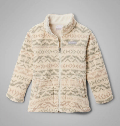 Girls' West Bend Printed Full Zip Fleece Jacket