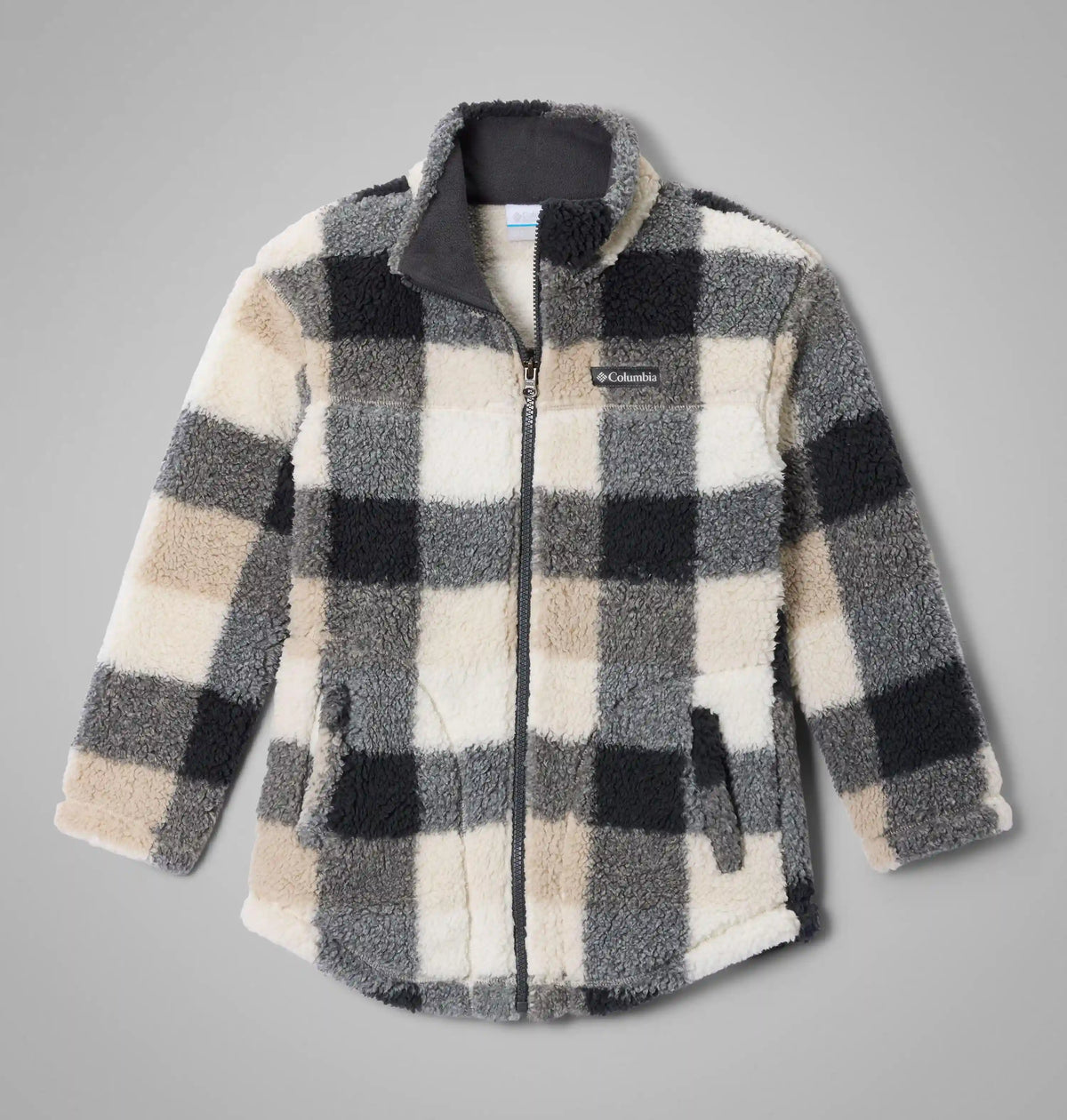 Girls' West Bend Printed Full Zip Fleece Jacket